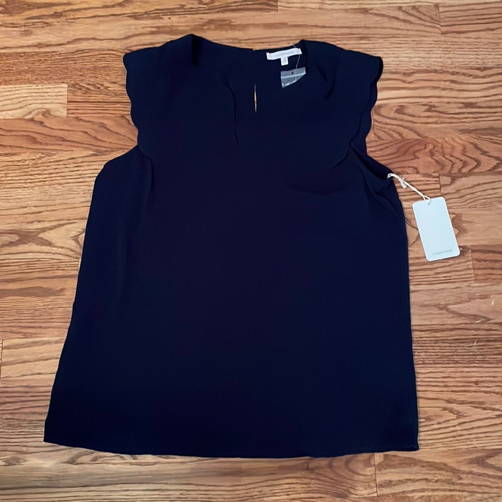 Navy Hawthorn Dress Top